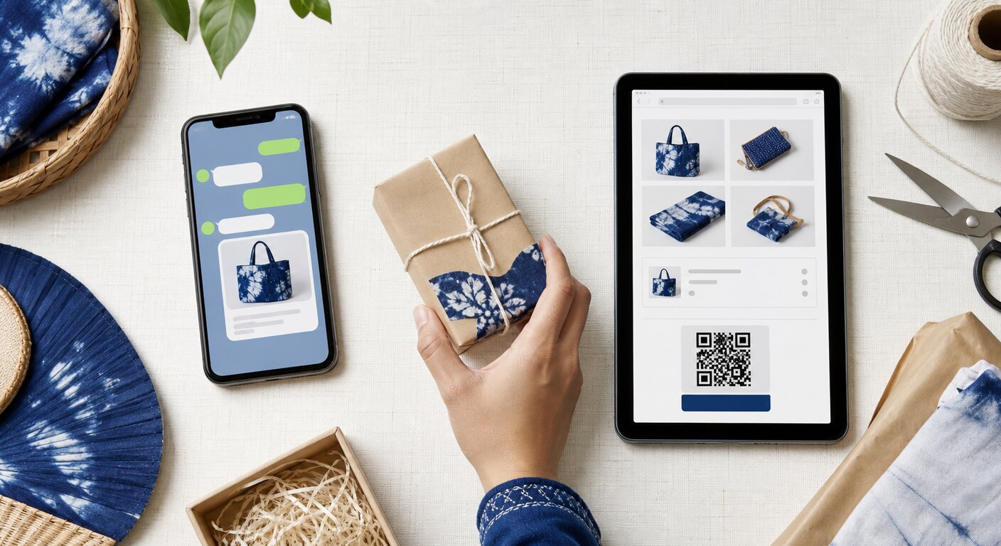 หน้าร้านออนไลน์บนมือถือที่ลูกค้าเปิดจาก Rich Menu ของ LINE OA และชำระด้วย PromptPay