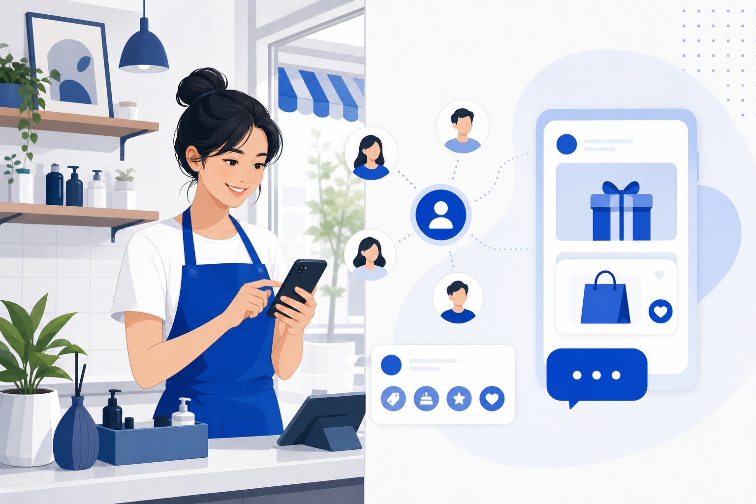เจ้าของร้านดูรายชื่อลูกค้าเก่าที่หายไปบนมือถือ เตรียมส่งข้อความชวนกลับมาซื้อผ่าน LINE